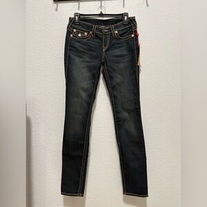 New True Religion Skinny Jeans Sz28 MSRP:$273